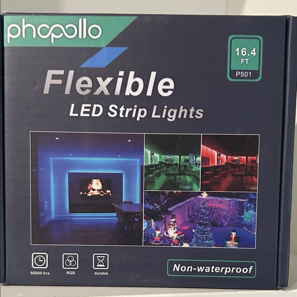 Phopollo Flexible LED Strip Lights